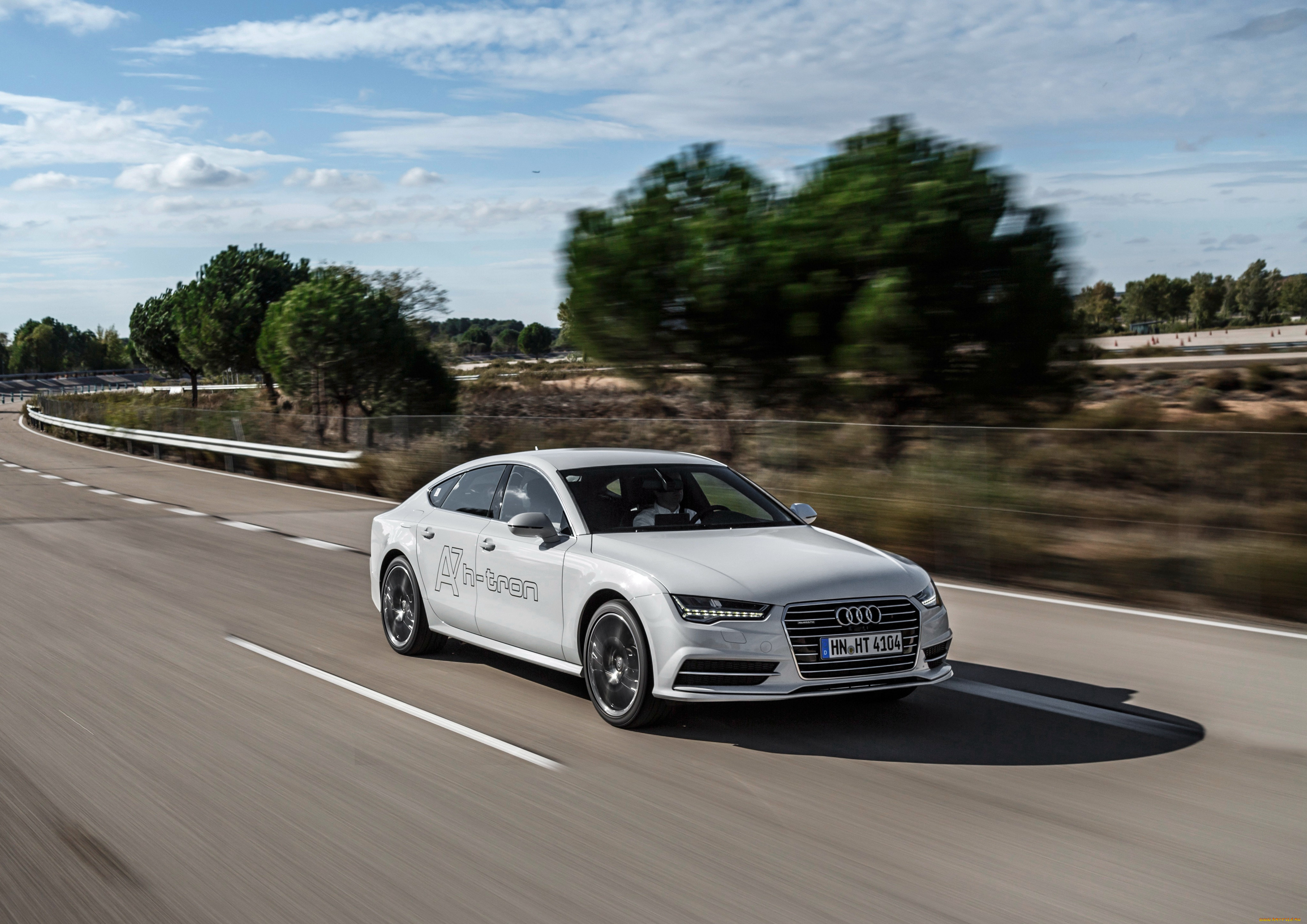 , audi, a7, sportback, h-tron, quattro, 2014